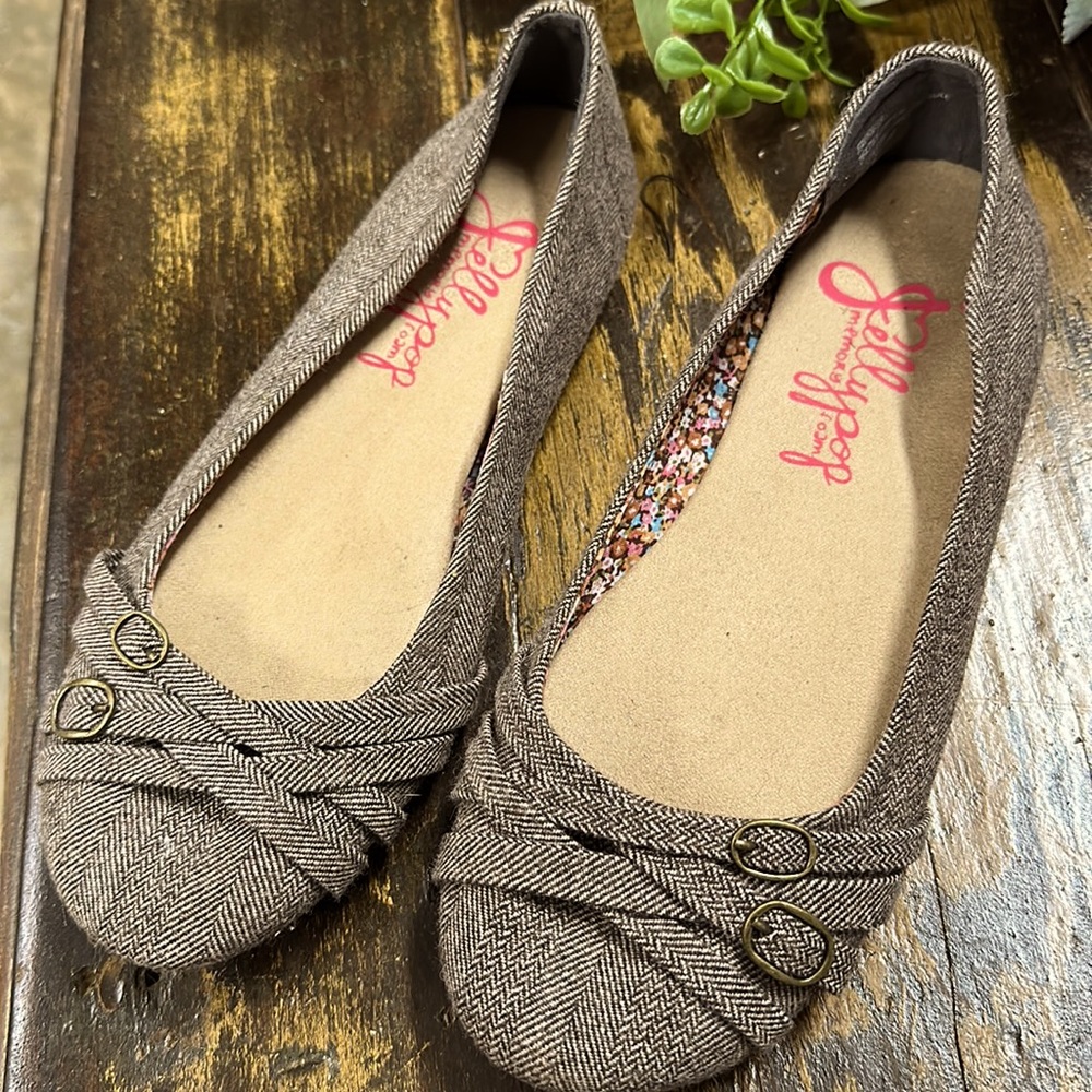 Jelly pop memory foam flat size 10